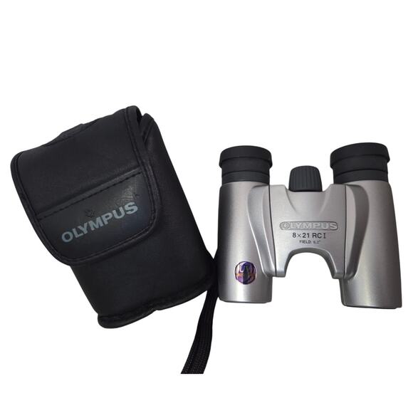 Olympus 8x21 RC I 6.2° Field Binoculars with Case Hunting Bird Sight Seeing - Picture 1 of 5